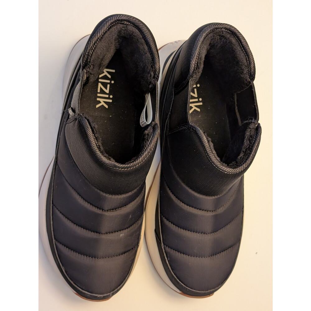 Kizik Juno Hands-Free Black Puffy Ankle Boots - Size 11 Women’s - Picture 6 of 10